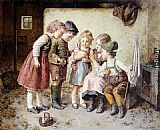 Edmund Adler The Crowd Pleaser painting